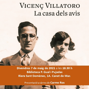 Presentació del llibre: "La casa dels avis" -  Biblioteca de Canet de Mar