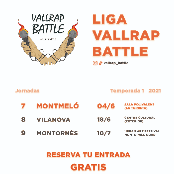 VALLRAP BATTLE - MONTMELÓ (17:00h)