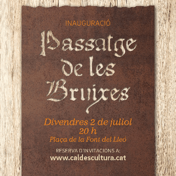 Inauguracíó Passatge de les Bruixes