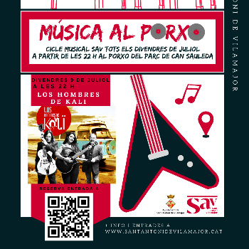 Cicle concerts SAV. Juny 2021: LOS HOMBRES DE KALI
