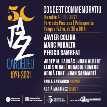 NITS AMB JAZZ -  50è aniversari de Jazz Cardedeu
