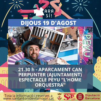 FME 2021. Humor SAV: L'home orquestra d'en Peyu