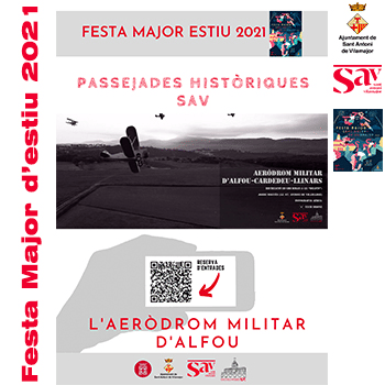 FME 2021. Passejades històriques SAV: L'Aeròdrom militar d'Alfou