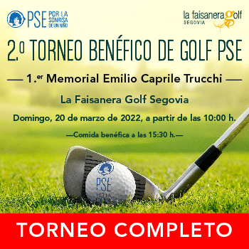 2.º Torneo Benéfico de Golf PSE