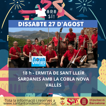 FME 2021.  SARDANES SANT LLEÏR AMB LA COBLA NOVA VALLÈS