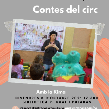 L'HORA DEL CONTE 8 OCTUBRE 2021- Biblioteca de Canet de Mar
