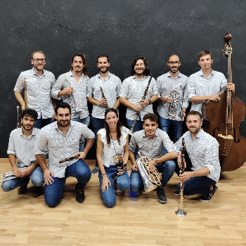 Sardanes, estrena del ball de gegants i presentació dels nous gegantons amb la Cobla Bisbal Jove | Festa Major de Corçà