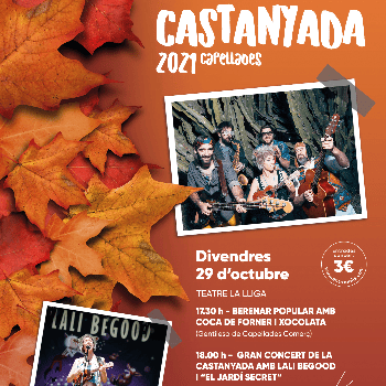 CONCERT DE LA CASTANYADA AMB LA LALI BEGOOD I EL JARDÍ SECRET
