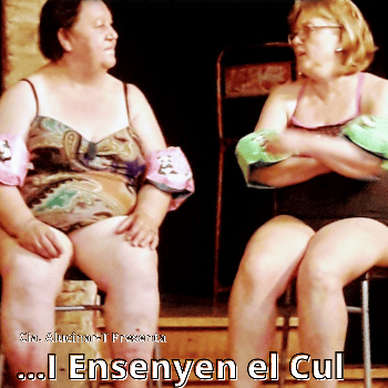 A L´ESCENARI INCLUSIU de Cal Ninyo ..... I Ensenyen el cul.