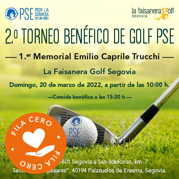FILA CERO - 2.º Torneo Benéfico de Golf PSE 2022