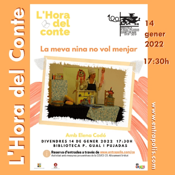 L' HORA DEL CONTE 14 de gener de 2022 - Biblioteca de Canet de Mar