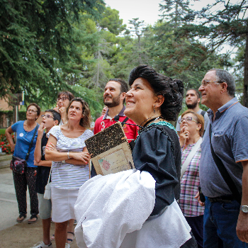Visita teatralitzada a l'Institut Pere Mata de Reus