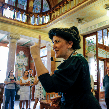 Visita teatralitzada a l'Institut Pere Mata de Reus