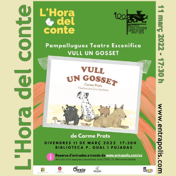 L' HORA DEL CONTE 11 de març de 2022 - Biblioteca de Canet de Mar