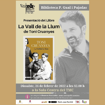PRESENTACIÓ DE LLIBRE 26 de febrer de 2022 - Biblioteca de Canet de Mar