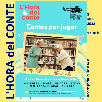 L'HORA DEL CONTE 8 d'abril de 2022 - Biblioteca de Canet de Mar