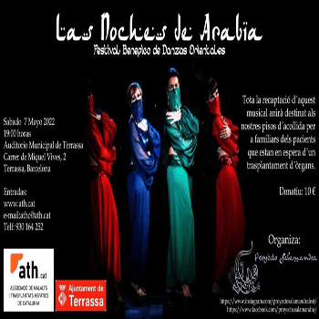 Festival benéfico Las Noches de Arabia - Proyecto Salamandra