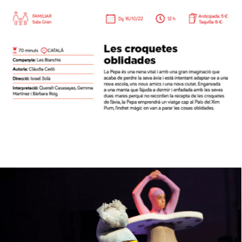 LES CROQUETES OBLIDADES