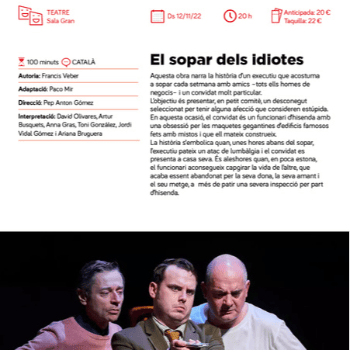 EL SOPAR DELS IDIOTES