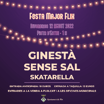 Concert Ginestà i Sense Sal