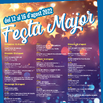 Sopar Popular Festa Major 2022