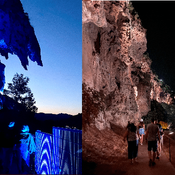 PASSEJADA PER LA CINGLERA IL·LUMINADA