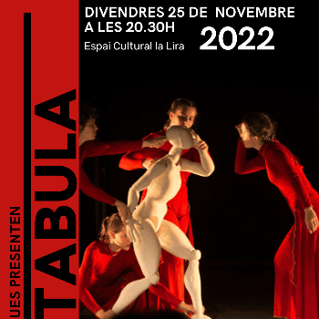 LES CÍCLIQUES ens presenten TABULA. Premi Drac d'Or Julieta al millor espectacle juvenil de la Fira de Titelles de Lleida 2022