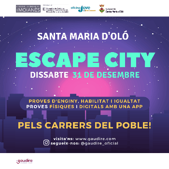 ESCAPE CITY Drogues i alcohol - Santa Maria d'Oló