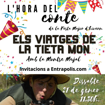 L'hora del conte: "Els viatges de la tieta Mon"