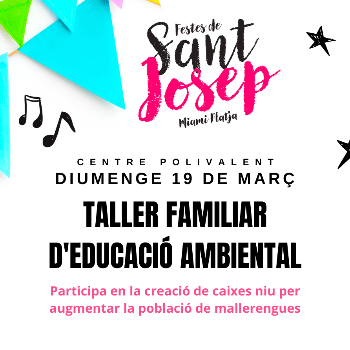 Taller familiar d'educació ambiental