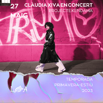 Clàudia Xiva en concert