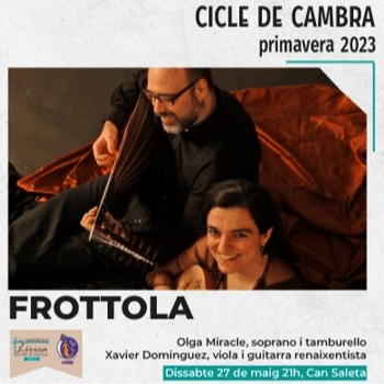 Cicle de Cambra. Frottola