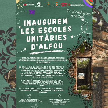 Dignifiquem les Escoles unitàries d'Alfou