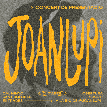 JOANLUPI al Club Elias de Cal Ninyo