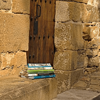 Passejada de Sant Jordi (amb un llibre a la motxilla)