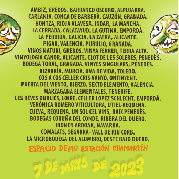 SALÓN DE LOS VINOS NATURALES DE MADRID 2023