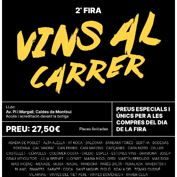 2ª Fira Vins al Carrer 2023