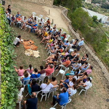 TALLER DE PREHISTÒRIA A L'ABRIC ROMANÍ