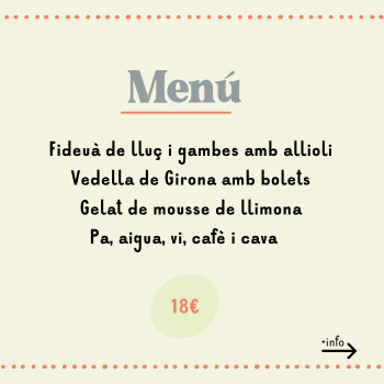 SOPAR POPULAR  FESTA MAJOR - CASAVELLS I MATAJUDAICA