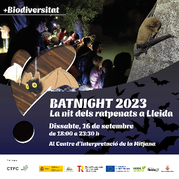 Celebració.  "Batnight" La nit dels ratpenats  a Lleida