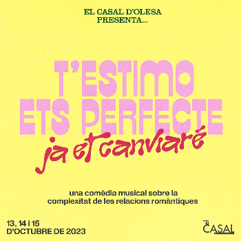 T'estimo, ets perfecte, ja et canviaré
