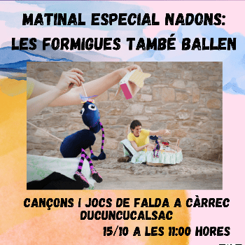 Matinal Infantil (especial nadons): Les formigues també ballen