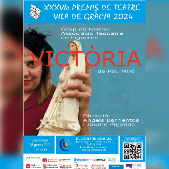 36è Premis de Teatre Vila de Gràcia 2024: "Victòria"
