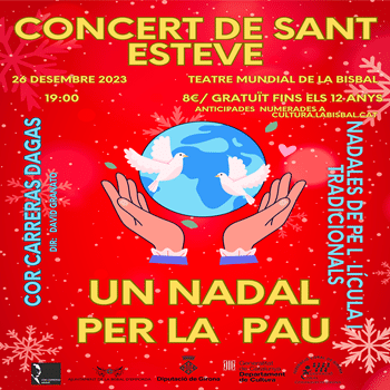 CONCERT DE SANT ESTEVE- UN NADAL PER LA PAU