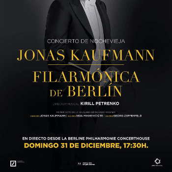 Concert de Fi d'Any amb la Filharmònica de Berlín i Jonas Kaufmann