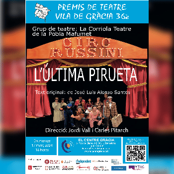 36è Premis de Teatre Vila de Gràcia 2024: "L'última pirueta"