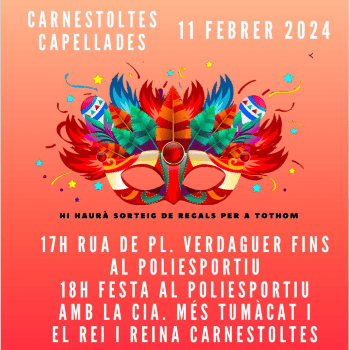 Carnestoltes Infantil Capellades