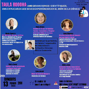 Taula rodona de dones científiques