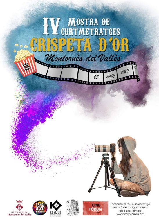 Gala Crispeta d'Or. IV Mostra de curtmetratges de Montornès del Vallès