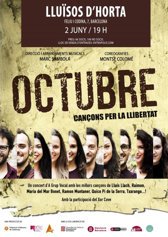 Octubre, cançons per la llibertat
